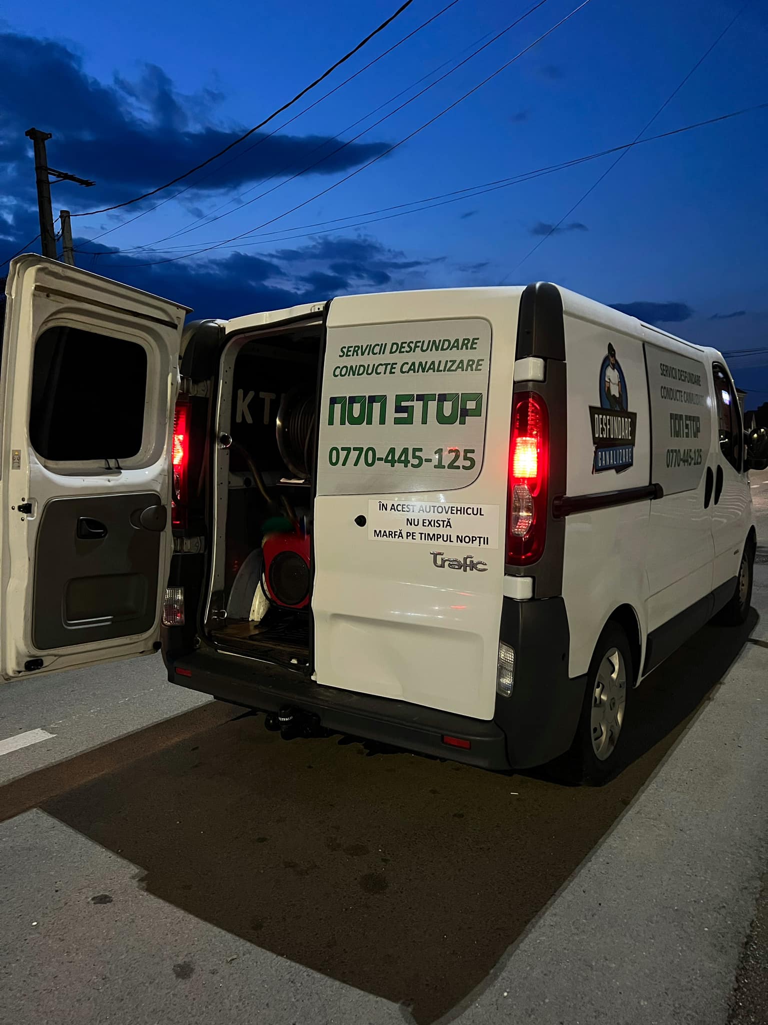 Desfundare canalizare Targu Mures