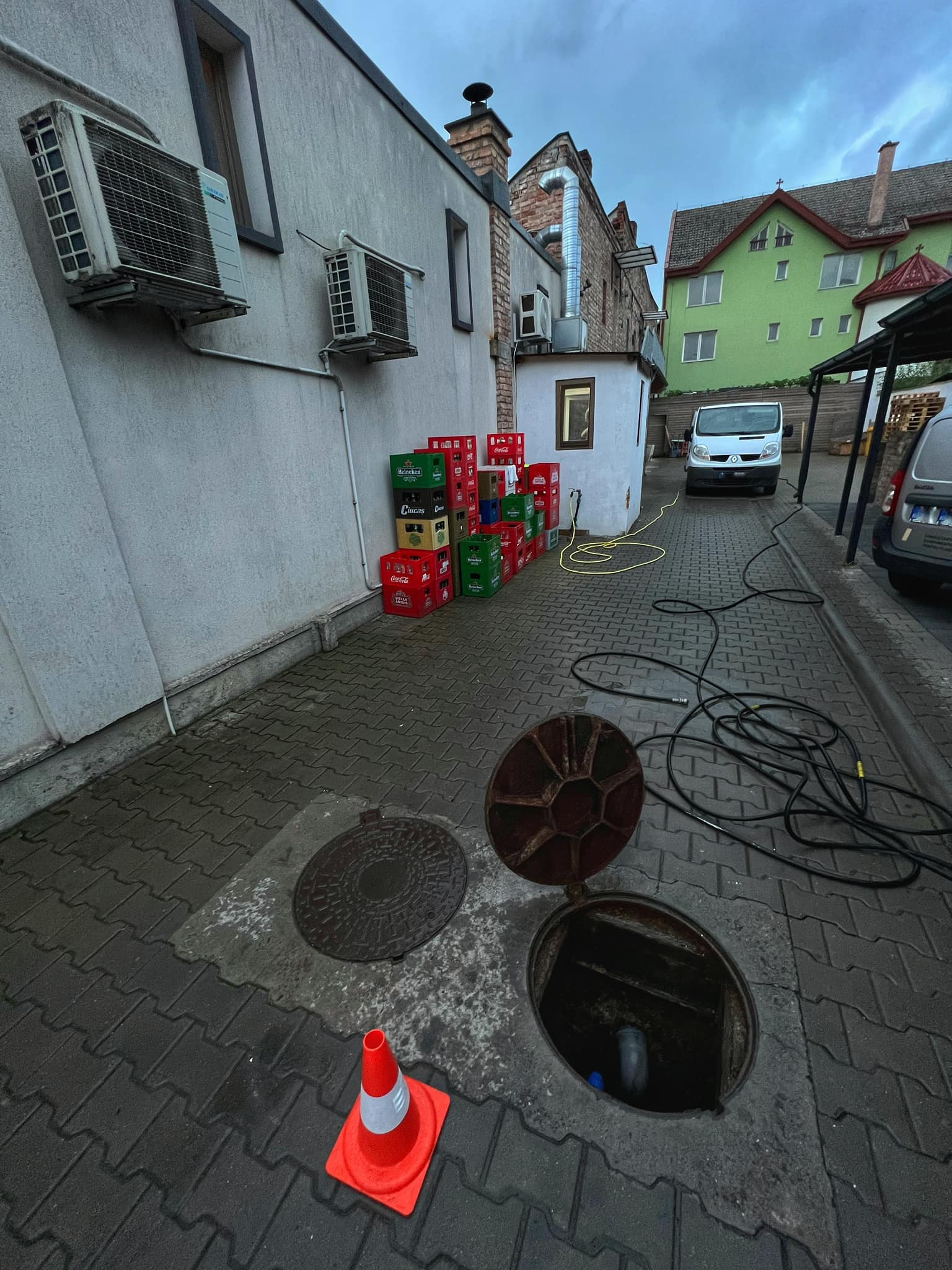 Desfundare canalizare Targu Mures