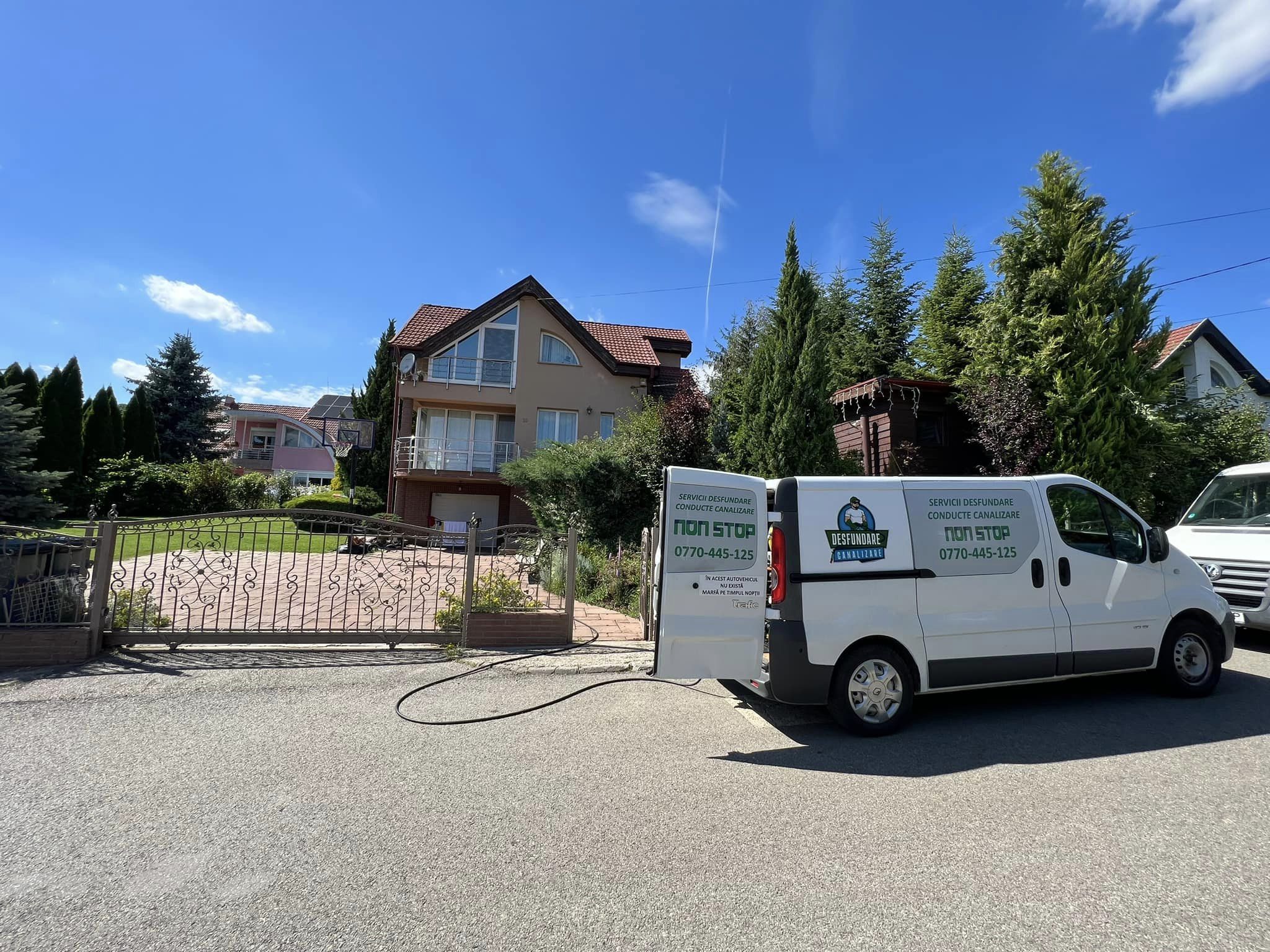 Desfundare canalizare Targu Mures