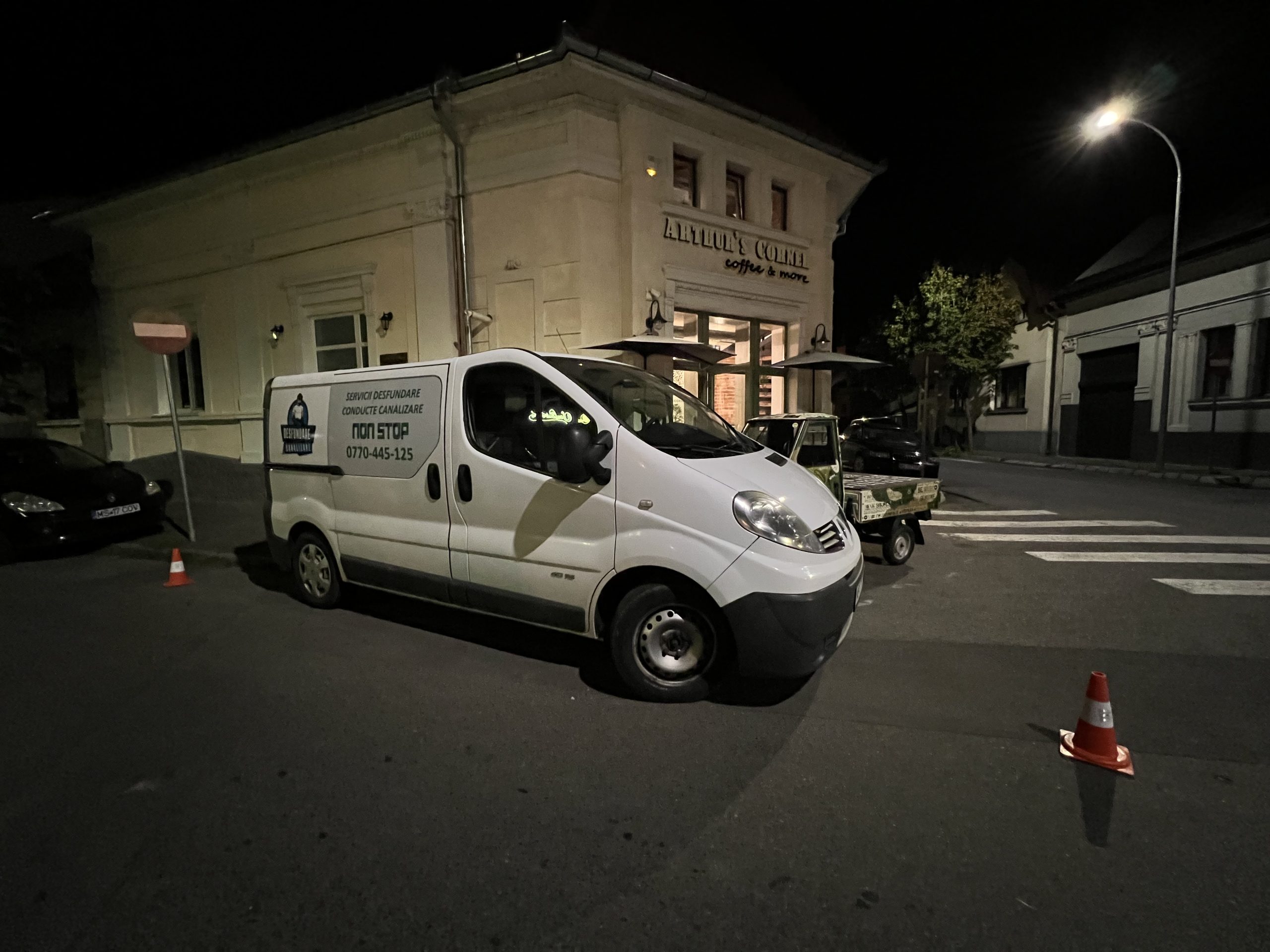 Desfundare canalizare Targu Mures