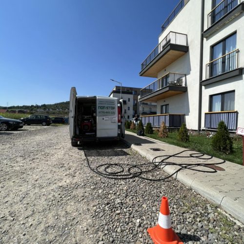 Desfundare canalizare Targu Mures