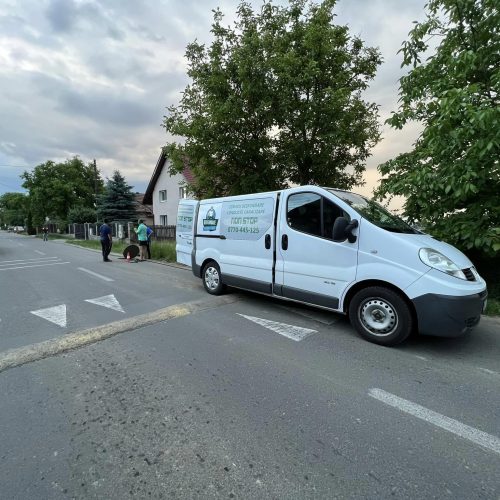 Desfundare canalizare Targu Mures